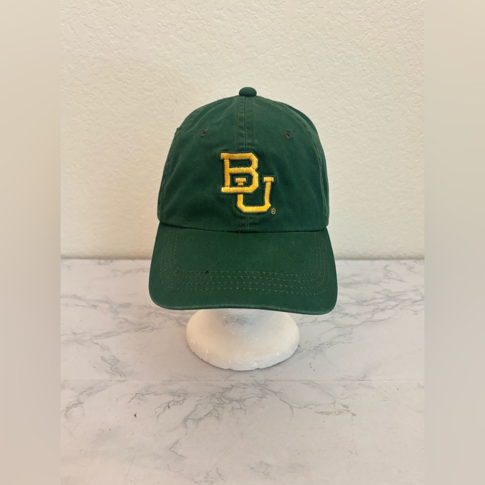 Baylor University Bears NCAA College Ball Cap Adjustable Embroidered Green​